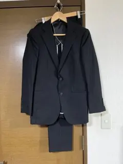 【美品】スーツセレクト シングルスーツ セットアップ ストライプ スーパー110