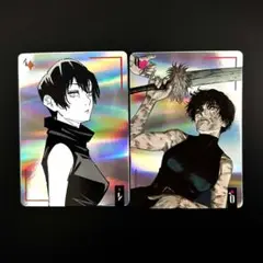 呪術廻戦 ギラギラトランプ 禪院真希 禪院真依