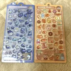 クーリア シール ボンボンドロップシール よるねこボンボン　 ほかほかボンボン