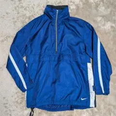 NIKE アノラックジャケット ハーフジップ ブルー