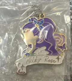 一番くじ　プリキュア　ミルキィローズ　F賞　シルエットメタルチャーム