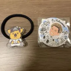 千葉ロッテマリーンズ　中村奨吾選手　２個セット