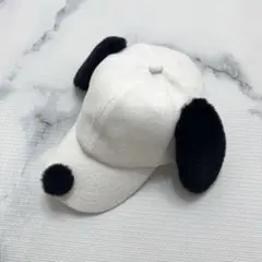 USJ スヌーピー　帽子　もこ耳