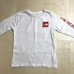 THE NORTH FACE 130cm 長袖Tシャツ ホワイト