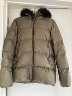 ナノユニバ－ス　西川ダウン　カ－キ　38