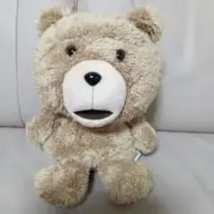 ベージュのクマのぬいぐるみ 約30cm