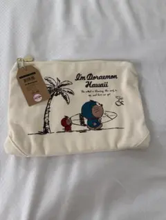 【新品未使用】日焼けドラえもん ハワイ限定 ポーチ HAWAIIのサムネイル