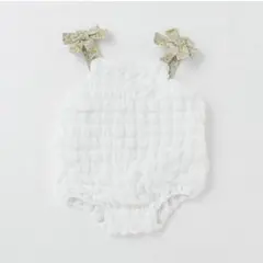 ☆新品未使用☆ プティマイン ぽこぽこサロペット アイボリー 70