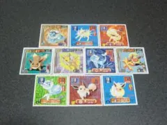 １０枚セット　ポケモン最強シール列伝
