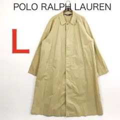 H5768-168◾️ポロラルフローレン　コットン　ステンカラーコート