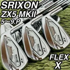 スリクソン ZX5 MK2 レフティ アイアン5本セット メンズゴルフ 初心者