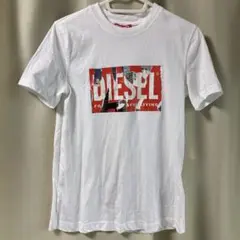 DIESEL ロゴプリント Tシャツ ホワイトのサムネイル