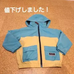 キッズ フード付きナイロンパーカー