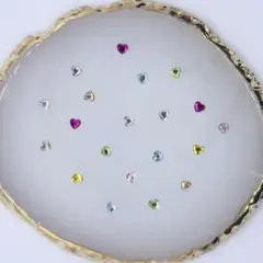 ハート型ネイルパーツ 20個入り