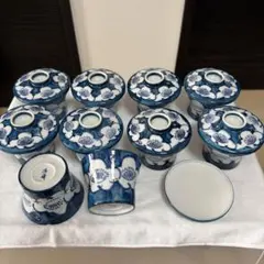 白山陶器！希少！ねじり梅茶碗蒸し器6セット 白山陶器！ねじり梅茶碗蒸し器6客セット - メルカリ