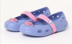 送料込み　新品未使用　クロックス　靴　サンダル　パープル　12センチ　女の子
