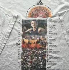 00s adidas YMCA TURKEY TROT 記念Tシャツ 古着のサムネイル
