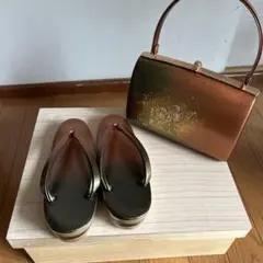 レディース　草履、バックセット