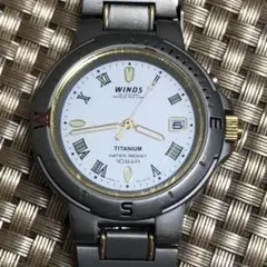 RICOH WINDS TITANIUM made Japan メンズ　腕時計のサムネイル