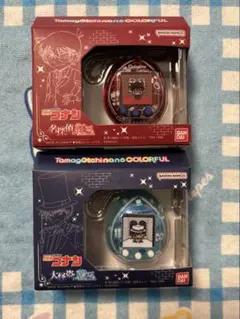 【新品未開封】 たまごっち 名探偵コナン名探偵の紅玉＆大怪盗の藍玉2個セット