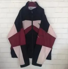 【激レア】リーボック　ワンポイント刺繍ロゴ入りナイロンジャケット90’s