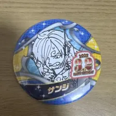 ONE PIECE サンジ バースデー缶バッジ 2025