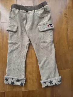 ミキハウス　ダブルビー 長ズボン ベージュ　100