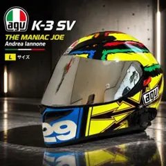 AGV K-3 THE CHICKEN ロッシ フルフェイス ヘルメット L - メルカリ