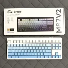 FREEWOLF M87V2 ゲーミングキーボード 本体