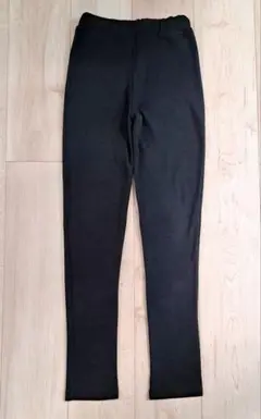 黒 ストレッチレギンスパンツ キッズ 150