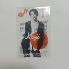 向井康二 クリアステッカー SnowMan ON