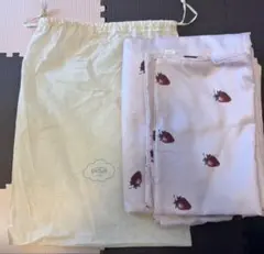 ジェラートピケ　寝具2点セット　セミダブル　掛布団カバー　枕カバー　新品　正規品