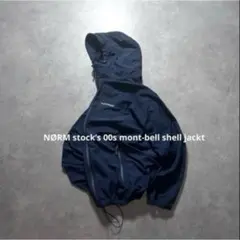 00s old mont-bell shell jackt 黒 XL 廃盤 - メルカリ