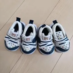 西松屋 双子 靴 2足セット