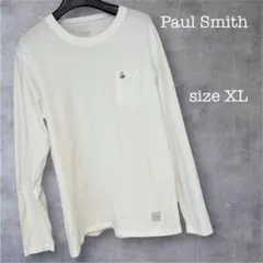 Paul Smith ポールズラビット刺繍 長袖カットソー　サイズXL ホワイト
