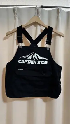 CAPTAIN STAG フィッシングベスト キャンピングベスト130 ブラックのサムネイル