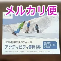 【メルカリ便】日本駐車場開発 リフト券 割引券 株主優待 1枚