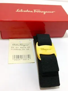 サルヴァトーフェラガモ　Ferragamo　バレッタ　ヘア　アクセサリー　髪留めのサムネイル