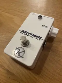 【KTN】自作カタナ・クリーンブースト/Mシルバー/ギブソンスピードノブver KTN】自作カタナ・クリーンブースト/Mシルバー/ギブソンスピード