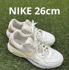 Nike スニーカー エアマックス　ホワイト/ベージュ　26cm