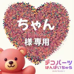 ちゃん 様　専用ページ