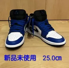 新品未使用25.0㎝　Air Jordan 1 Mid Game Royal