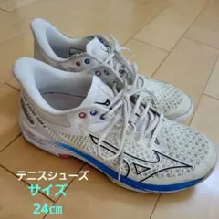 テニスシューズ ウエーブエクシード TOUR 5 AC オールコート 24ミズノ