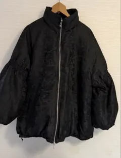 VELOUR QUILTING STAND COLLAR BLOUSON - メルカリ