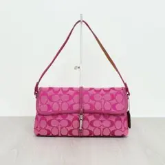 Coach Signature Demi Clip Flap Purse