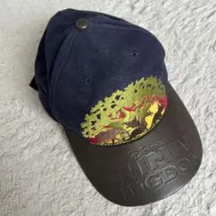 Disney ANIMAL KINGDOM キャップ ネイビー 90s