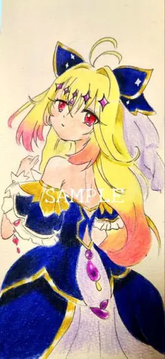 名探偵プリキュア キュアアンサー ファンアート 手描きイラスト - メルカリ