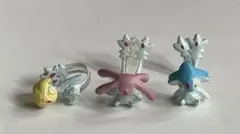 立体ポケモン図鑑 ユクシー エムリット アグノム まぼろしポケモン
