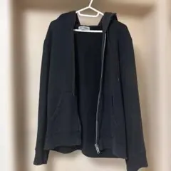 DISCOVERED ダメージ ジップパーカー ブラックのサムネイル