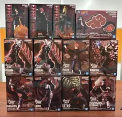New!! NARUTO 暁 フィギュア１１体＋ライト【新品未開封】